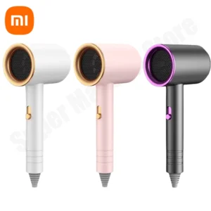 مجفف شعر Xiaomi عالي السرعة بالأيونات السالبة صامت للغاية موصى به مجفف شعر احترافي عالي الطاقة لصالونات الشعر المنزلية 1