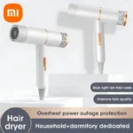Xiaomi مجفف شعر احترافي منفاخ أيوني سلبي عالي السرعة توربينات كهربائية أكثر جفافًا درجة حرارة ثابتة أداة تجفيف الشعر السريع 1